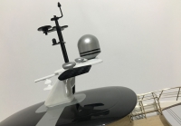 custom made model of 35m superyacht of type Dynamiq GTT115 Hybrid